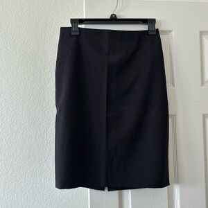 Ann Taylor Black Pencil Skirt Size 4